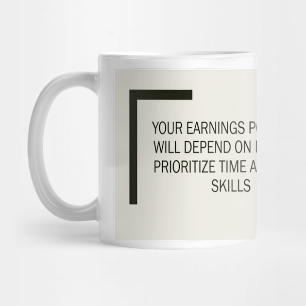 Your earning potential will depend on how you prioritize your time and when upgrade your skills by fantastic-designs